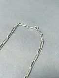 Ben Begaye (d.) Important Vintage Native American Navajo Sterling Silver Feather Necklace-Nativo Arts