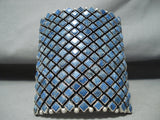 Best Native American Navajo Denim Lapis Sterling Silver Bracelet Cuff-Nativo Arts