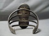 Best Vintage Native American Taos Bisbee Turquoise Sterling Silver Bracelet Old-Nativo Arts