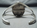 Bruce Wood Vintage Native American Navajo Sterling Silver Bracelet-Nativo Arts