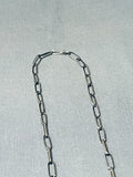 Charles Loloma Vintage Native American Hopi Turquoise Sterling Silver Necklace-Nativo Arts