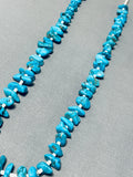 Chunky Dunky Turquoise Vintage Navajo Native American Necklace-Nativo Arts