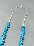 Chunky Dunky Turquoise Vintage Navajo Native American Necklace-Nativo Arts