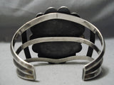 Colossal Vintage Native American Navajo Royston Turquoise Sterling Silver Bracelet Old-Nativo Arts