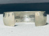 Custom Vintage Native American Navajo Sterling Silver Bracelet-Nativo Arts