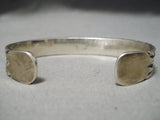 Detailed Vintage Zuni Native American Sterling Silver Intricate Bracelet-Nativo Arts