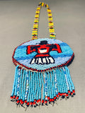 Early 1900's Double Sided Ceremonial Native American Beaded Necklace-Nativo Arts