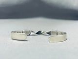 Elevated Technique Vintage Twisted Sterling Silver Native American Navajo Bracelet-Nativo Arts