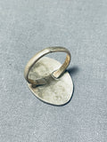 Expressive Vintage Native American Navajo Sterling Silver Ring-Nativo Arts