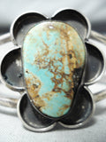 Exquisite Vintage Native American Navajo Royston Turquoise Sterling Silver Bracelet-Nativo Arts