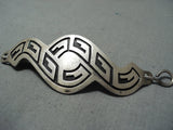 Exquisite Vintage Navajo Sterling Silver Hairpin Native American-Nativo Arts