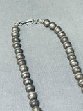 Focused Detailed Vintage Native American Navajo Sterling Silver Gold Necklace-Nativo Arts