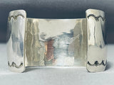Freddy Douglas Native American Navajo Sterling Silver Bracelet-Nativo Arts