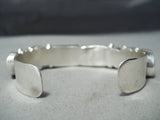 Garcia Family Vintage Native American Navajo Turquoise Sterling Silver Sampler Bracelet-Nativo Arts