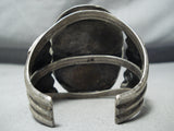 Heavy 100+ Gram Vintage Native American Navajo Spider Turquoise Sterling Silver Bracelet-Nativo Arts