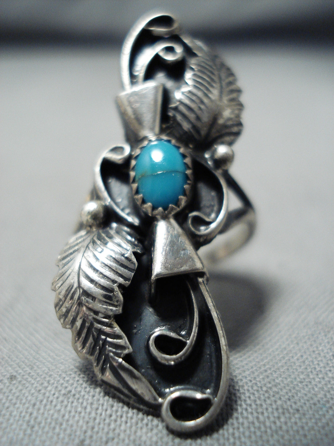 Native American Turquoise Rings, Vintage American Navajo Jewelry – Page ...