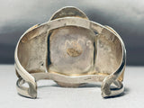 Important Gilbert Turquoise Vintage Native American Navajo Sterling Silver Bracelet-Nativo Arts