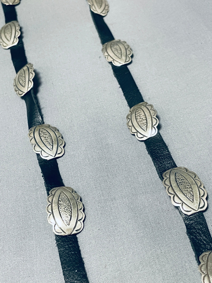 Important Kee Joe Benally Vintage Native American Navajo Sterling Silv ...