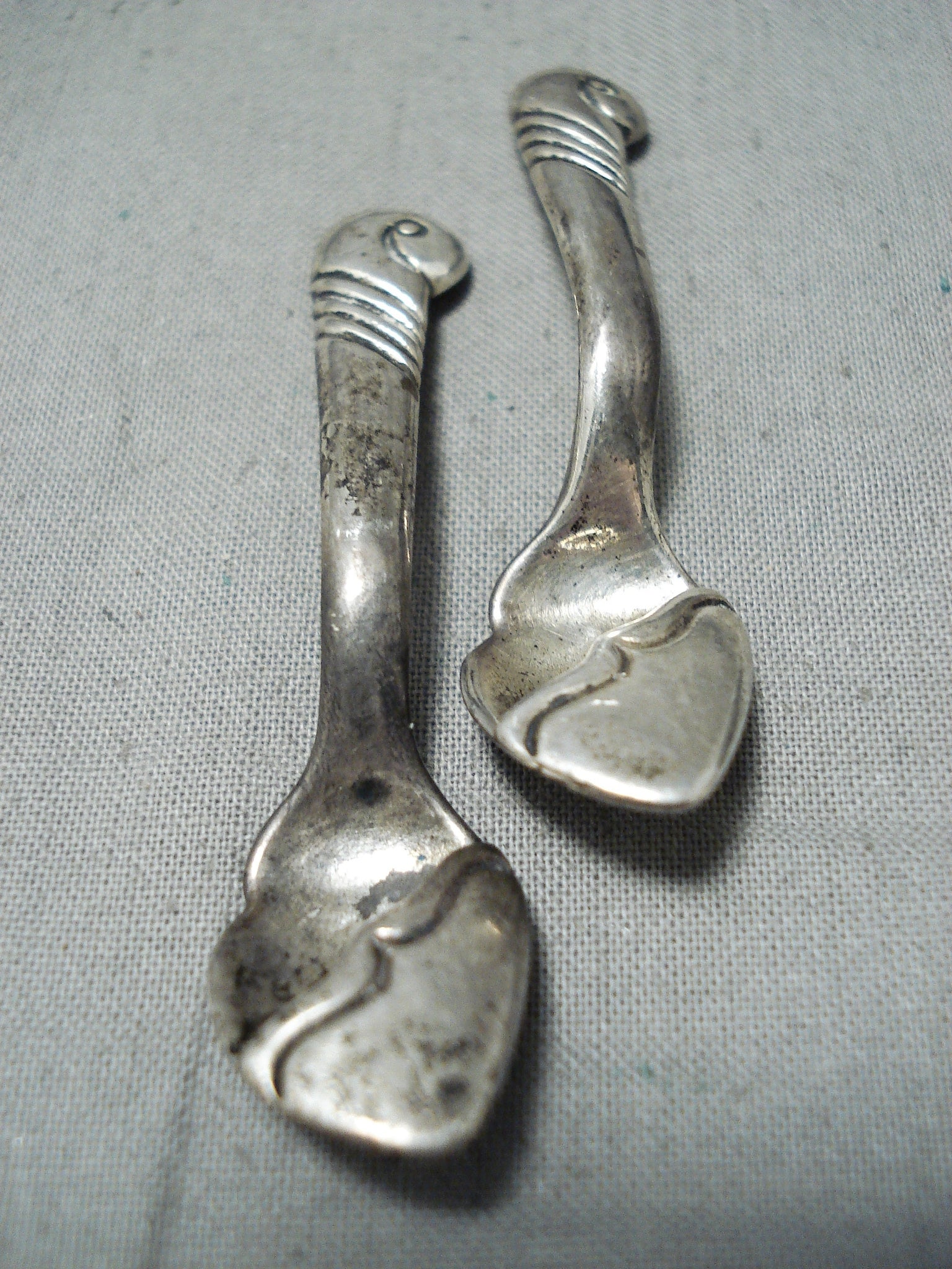 Important Kenneth Begay Vintage Native American Navajo Sterling