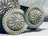 Important Kirk Smith Vintage Native American Navajo Sterling Silver Concho Belt-Nativo Arts