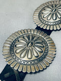 Important Kirk Smith Vintage Native American Navajo Sterling Silver Concho Belt-Nativo Arts
