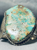 Important Museum Vintage Native American Navajo Royston Turquoise Sterling Silver Bracelet-Nativo Arts