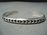 Important Navajo Native American Sterling Silver Bracelet-Nativo Arts