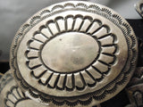 Important Vintage Native American Navajo Henry Morgan Sterling Silver Concho Belt Old-Nativo Arts