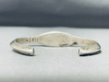Important Vintage Native American Navajo Ivan Kee Turquoise Sterling Silver Bracelet-Nativo Arts