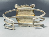Impressive Vintage Native American Navajo Turquoise Sterling Silver Bracelet-Nativo Arts