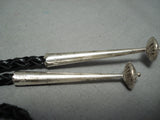 Incredible Native American Navajo Sterling Silver Horse Bolo-Nativo Arts