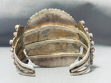 Incredible Vintage Native American Navajo Cluster Sterling Silver Bracelet-Nativo Arts