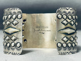 Jake Francosa San Felipe Sterling Silver Coin Bracelet-Nativo Arts