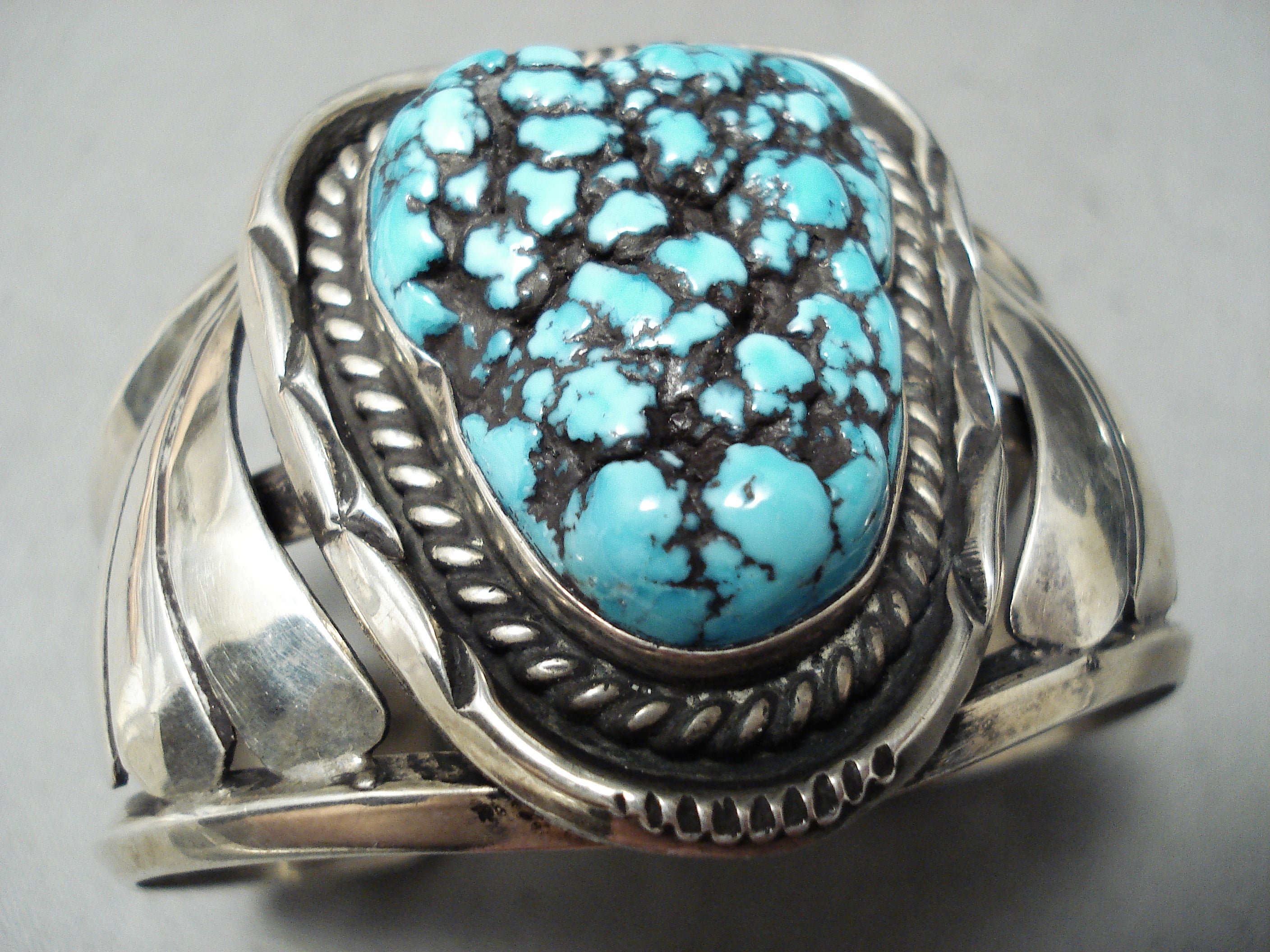 James Mason Vintage Native American Navajo Seafoam Turquoise
