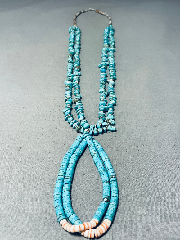 Magnificent Vintage Native American Navajo Kingman Turquoise
