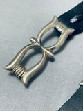 Magnificent Vintage Native American Navajo Sterling Silver Concho Belt-Nativo Arts