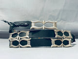 Magnificent Vintage Native American Navajo Sterling Silver Concho Belt-Nativo Arts