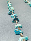 Magnificent Vintage Native American Navajo Turquoise Necklace-Nativo Arts