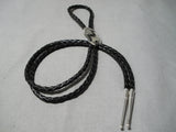 Marvelous Navajo Sterling Silver Bolo Native American-Nativo Arts