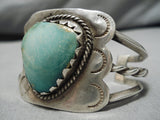 Marvelous Vintage Native American Navajo Royston Turquoise Sterling Silver Bracelet Old-Nativo Arts
