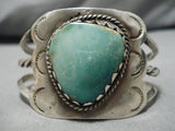 Marvelous Vintage Native American Navajo Royston Turquoise Sterling Silver Bracelet Old-Nativo Arts