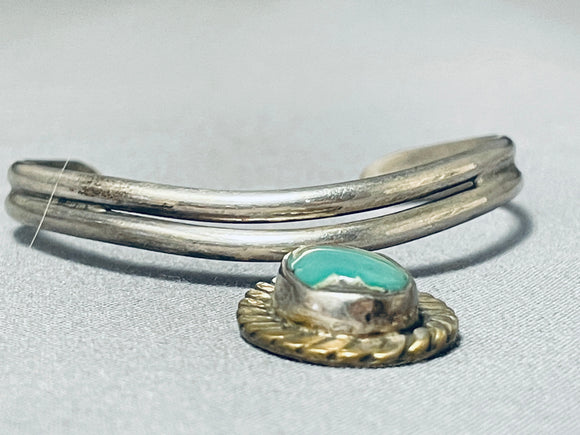 Marvelous Vintage Native American Navajo Royston Turquoise Sterling Silver Bracelet-Nativo Arts