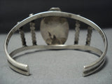 Marvelous Vintage Navajo Sterling Silver Native American Jewelry Cuff Bracelet-Nativo Arts