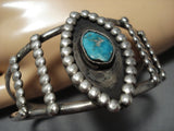 Marvelous Vintage Navajo Sterling Silver Native American Jewelry Cuff Bracelet-Nativo Arts