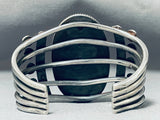 Massive Royston Turquoise Vintage Native American Navajo Sterling Silver Bracelet-Nativo Arts