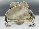Museum Authentic Vintage Native American Navajo Turquoise Cluster Sterling Silver Bracelet-Nativo Arts