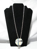 Museum Vintage Native American Navajo Air Balloon Turquoise Sterling Silver Necklace Old-Nativo Arts
