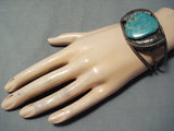 Museum Vintage Native American Navajo Royston Turquoise Sterling Silver Bracelet-Nativo Arts