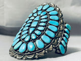 Museum Vintage Native American Navajo Turquoise Sterling Silver Bracelet-Nativo Arts