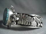 Museum Vintage Navajo Youngblood Turquoise Native American Jewelry Silver Gold Hogan Bracelet-Nativo Arts
